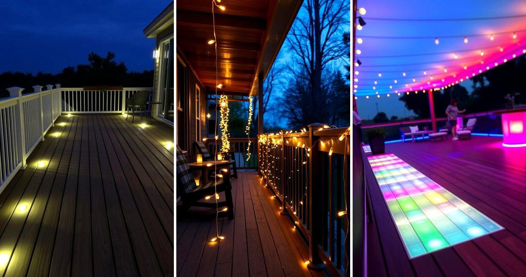 24 Deck Lighting Ideas to Illuminate Outdoor Gatherings