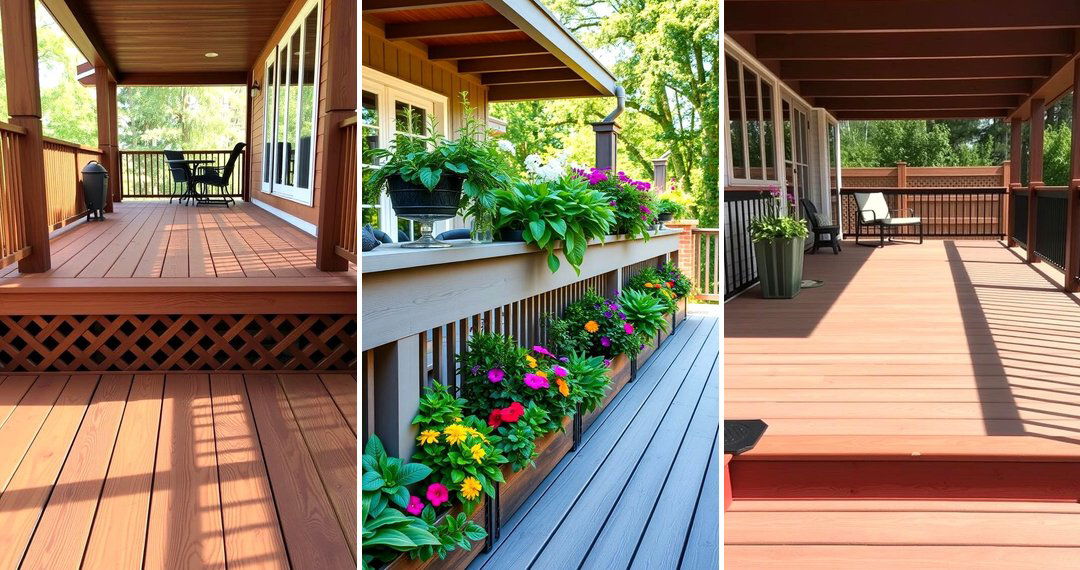 24 Deck Skirting Ideas to Boost Curb Appeal and Function