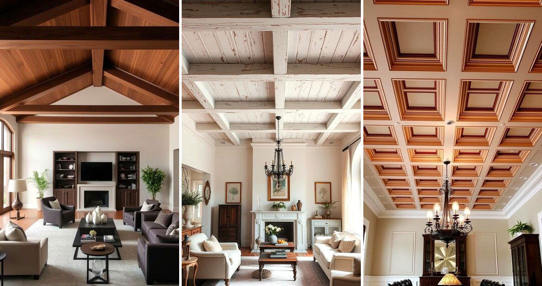 24 Decorative Ceiling Beam Ideas for Stylish Interiors