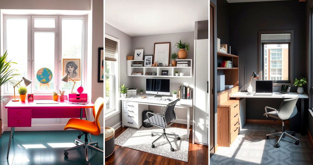 24 Desk in Front of Window Layouts & Styling Tips
