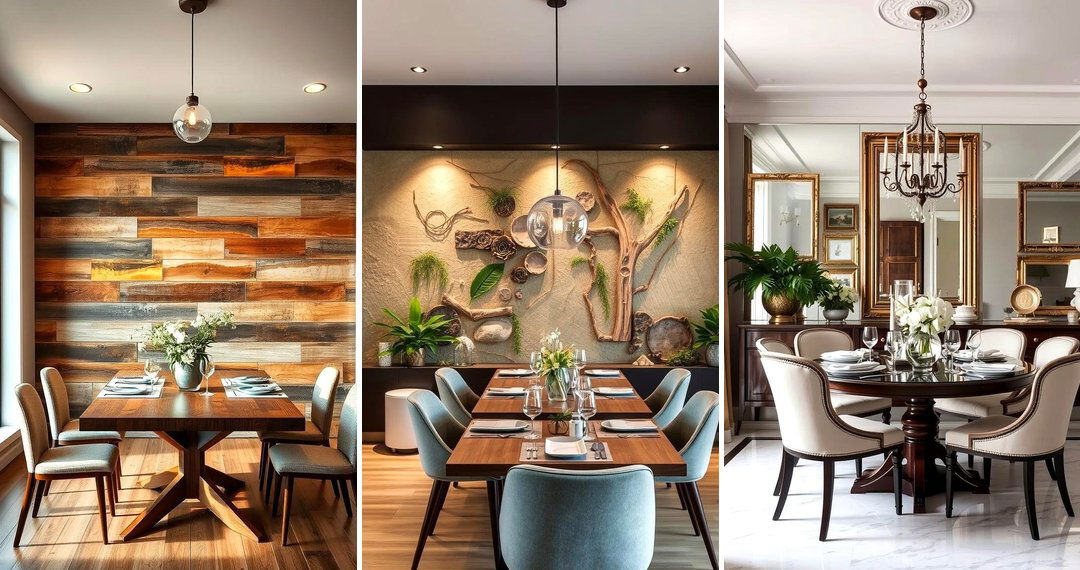 24 Dining Room Accent Wall Ideas to Elevate Your Space