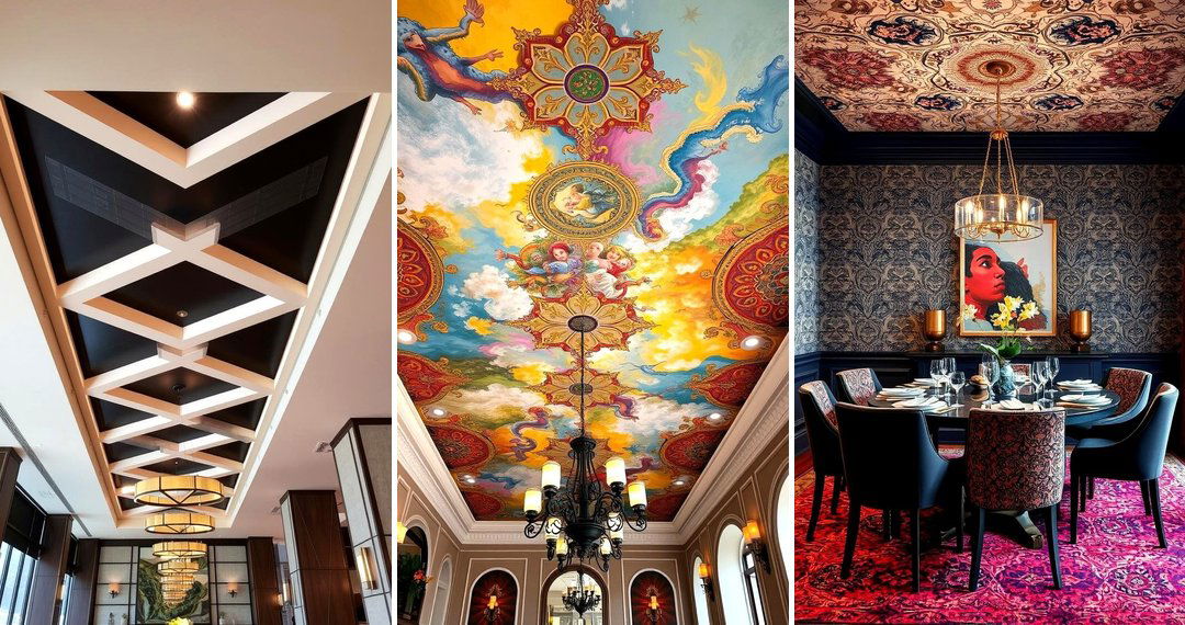 24 Dining Room Ceiling Ideas