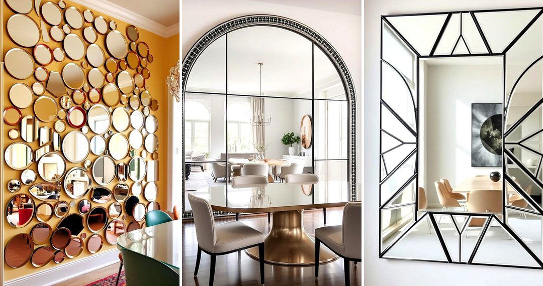 24 Dining Room Mirror Ideas to Enhance Space and Light