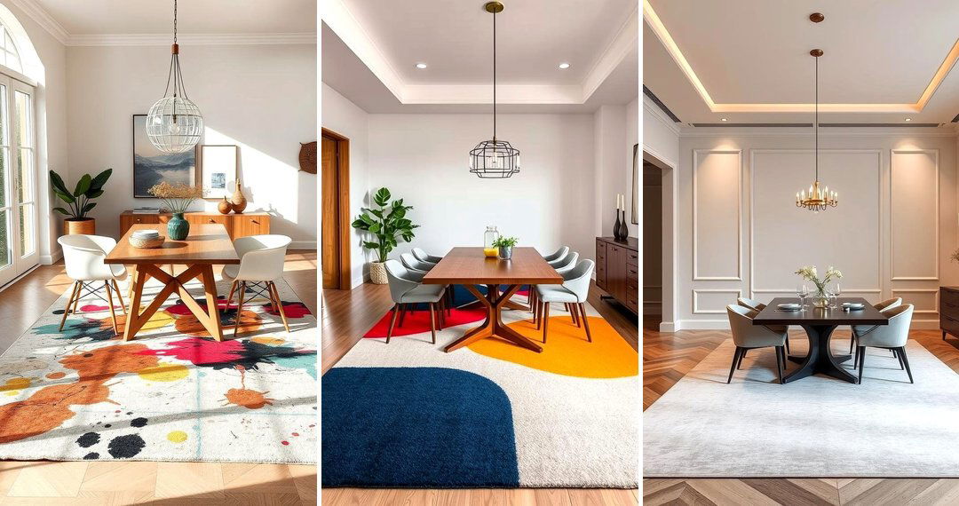 24 Dining Room Rug Ideas: Style Meets Functionality