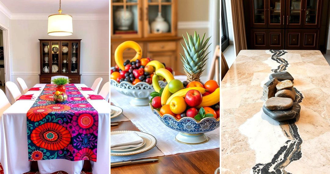 24 Dining Room Table Decor Ideas
