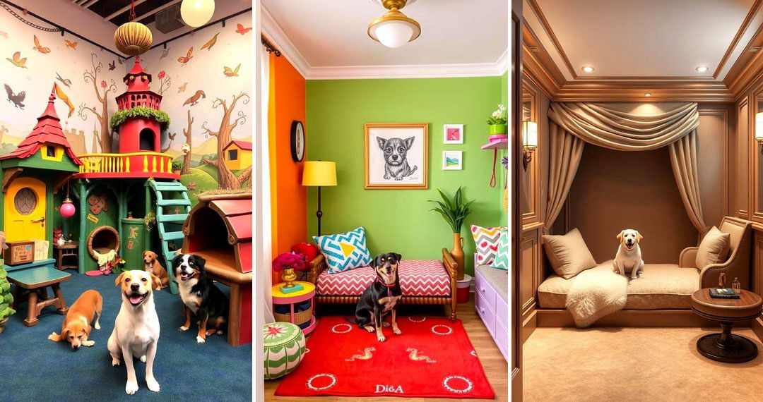 24 Dog Room Ideas for Pet-Friendly Home Design