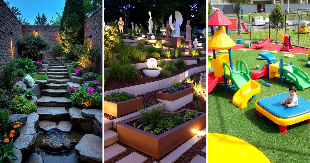 24 Sloped Backyard Ideas: Creative Landscape Solutions