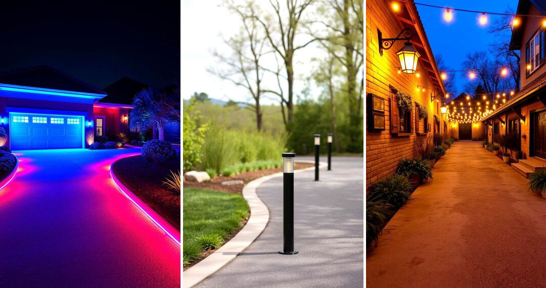 24 Driveway Lighting Ideas for Enhanced Curb Appeal