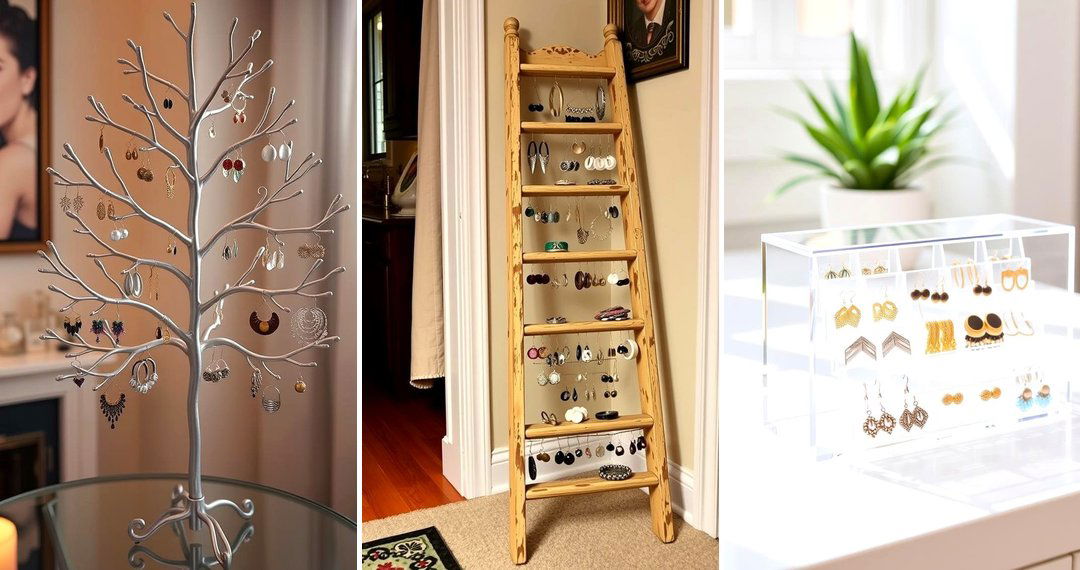 24 Creative Earring Storage Solutions for Jewelry Lovers
