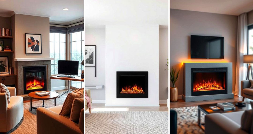 24 Electric Fireplace Ideas for Cozy Living Spaces