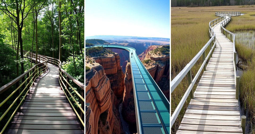 24 Modern Elevated Walkway Design Ideas