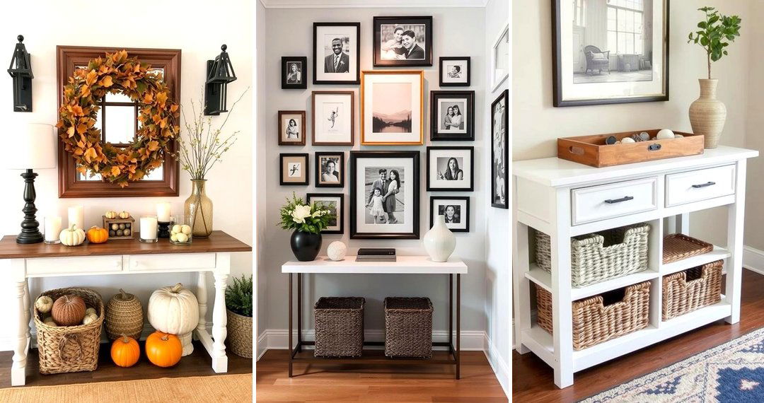 24 Entry Table Decor Ideas