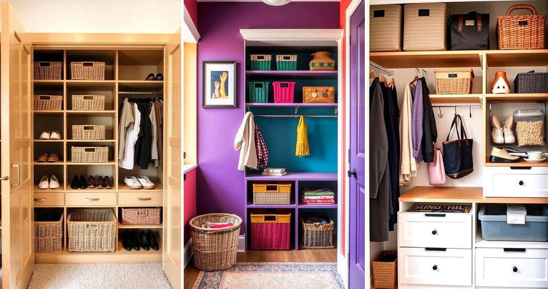 24 Entryway Closet Ideas to Maximize Storage and Style