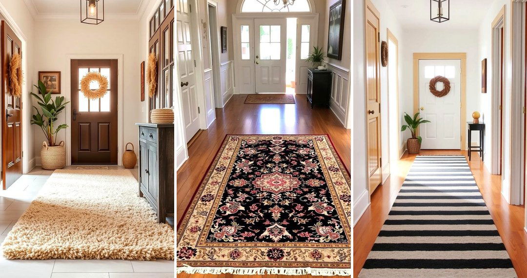 24 Entryway Rug Ideas for Stylish & Welcoming Spaces
