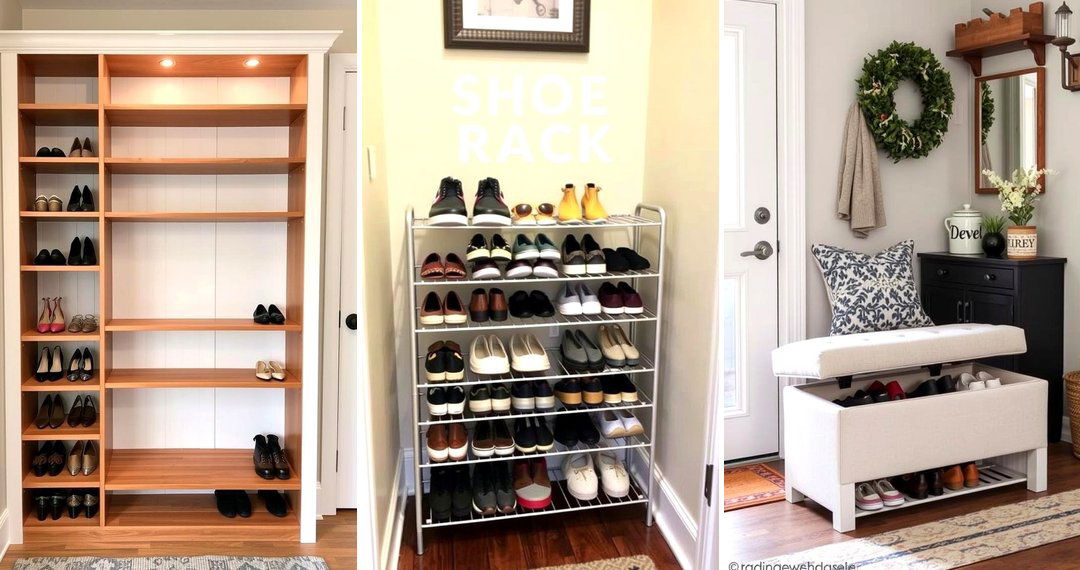 24 Entryway Shoe Storage Ideas for Organized & Clutter-Free Homes