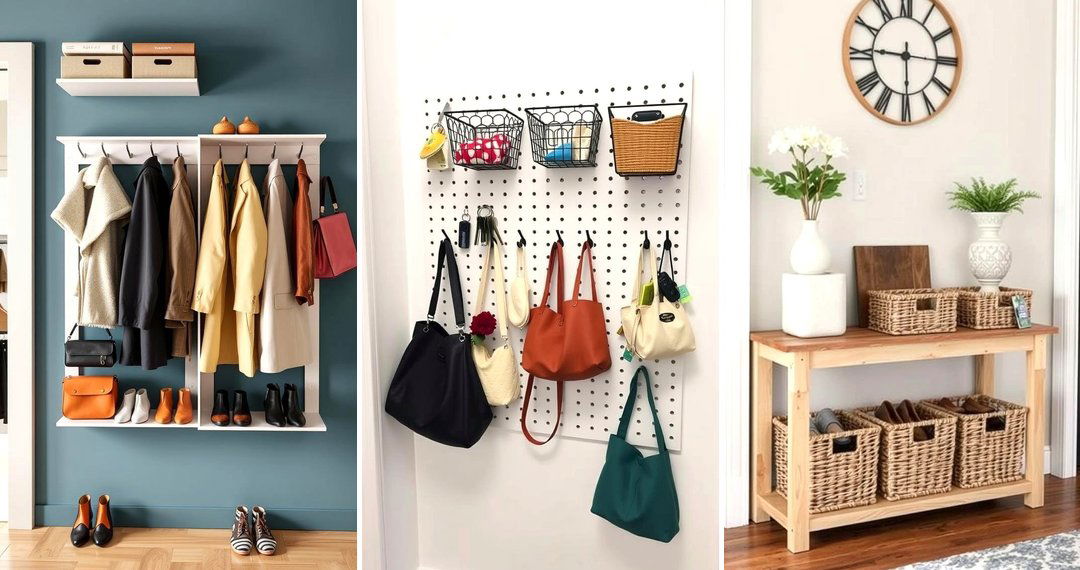 24 Entryway Storage Solutions for Organized Homes