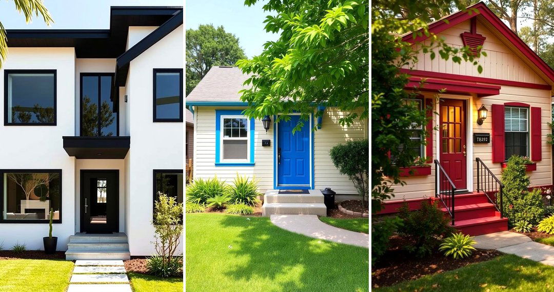 24 Exterior Home Ideas Featuring Black Roof Designs