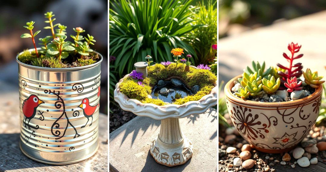 24 Fairy Garden Container Ideas
