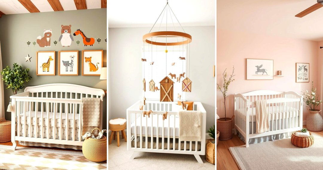 24 Farmhouse Nursery Ideas for Cozy Rustic Baby Rooms
