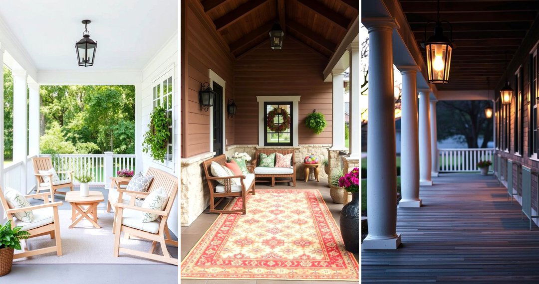 24 Farmhouse Porch Ideas for Inviting Outdoor Living Spaces