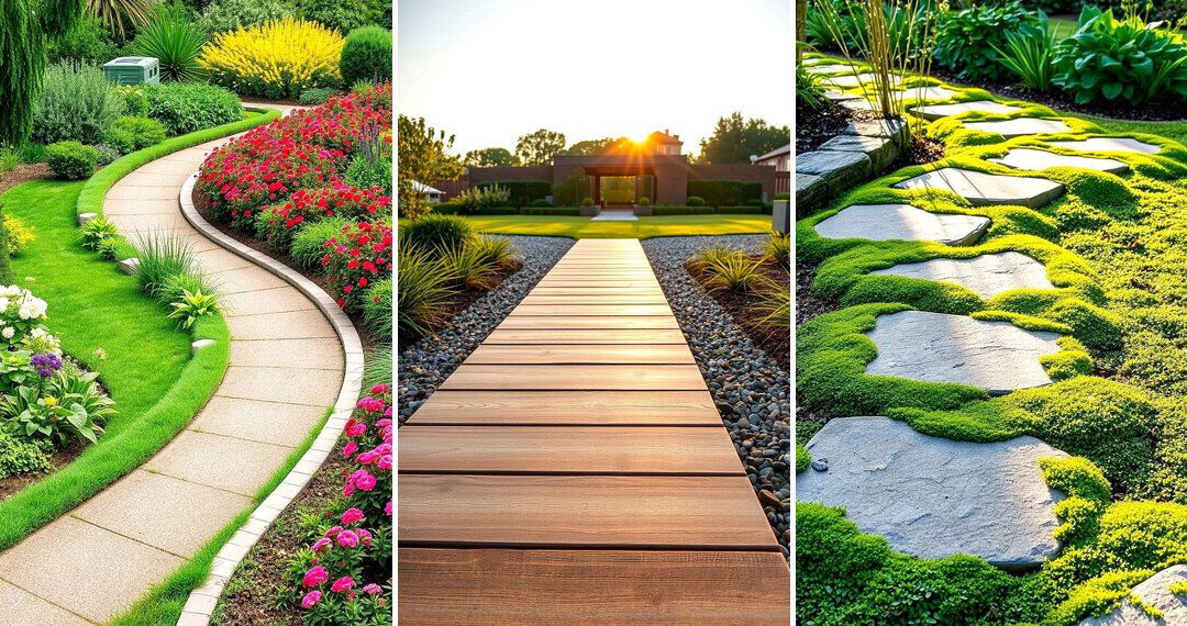 24 Farmhouse Walkway Ideas