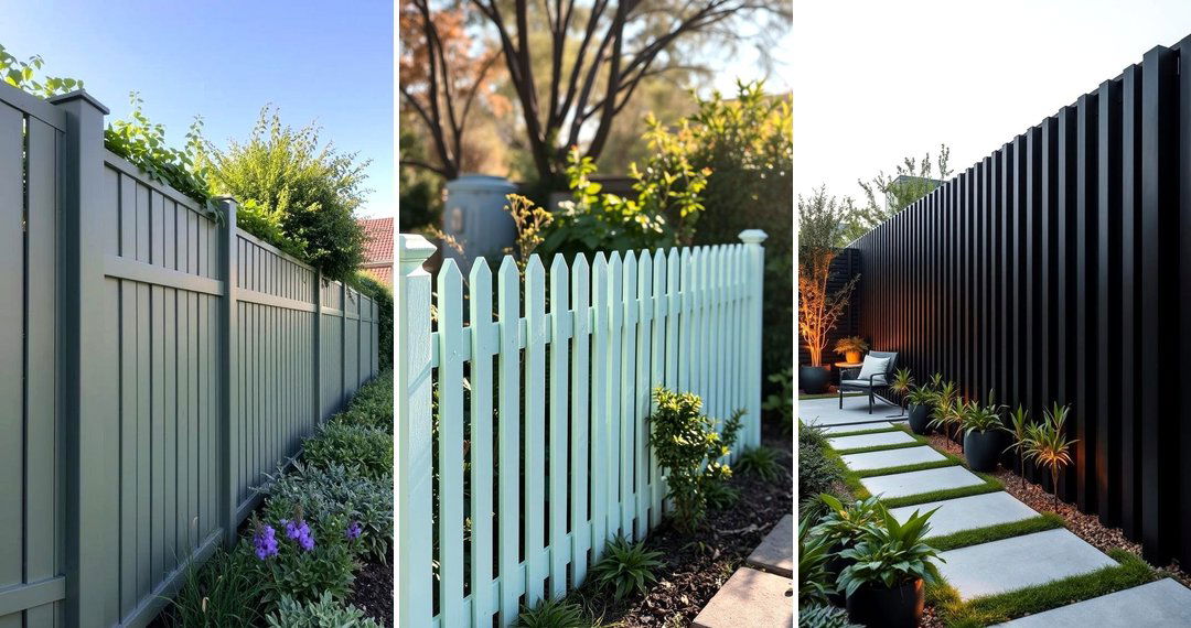 24 Fence Painting Ideas