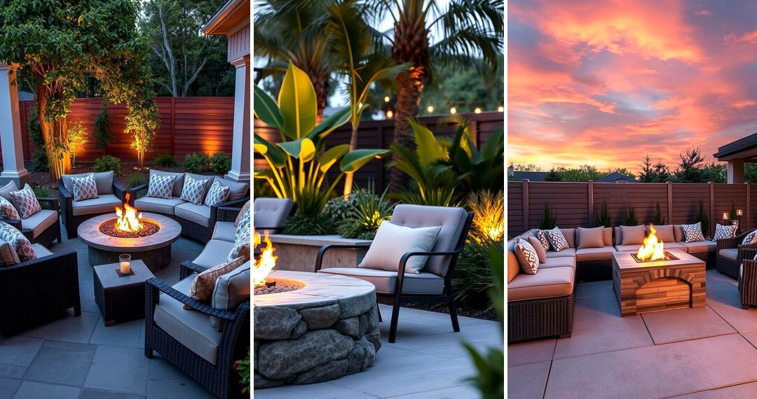 24 Fire Pit Chair Ideas for Cozy Outdoor Gatherings