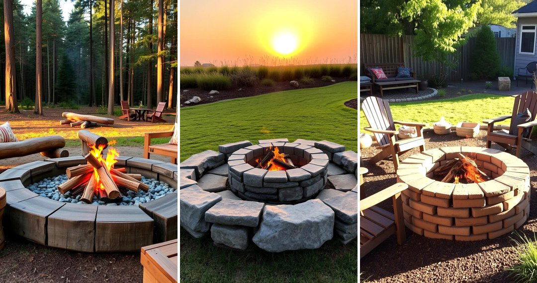 24 Fire Pit Ideas to Transform Your Outdoor Living Space