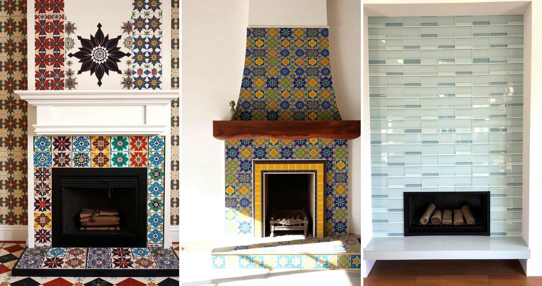 24 Fireplace Tile Ideas