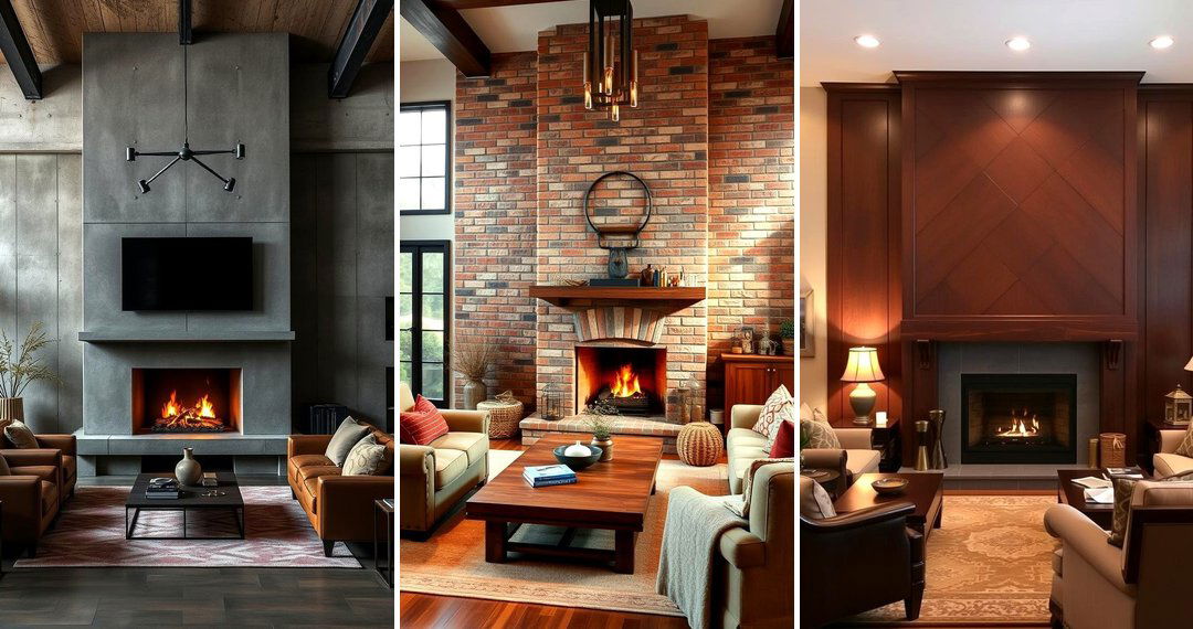 24 Fireplace Wall Ideas to Elevate Your Living Room Design