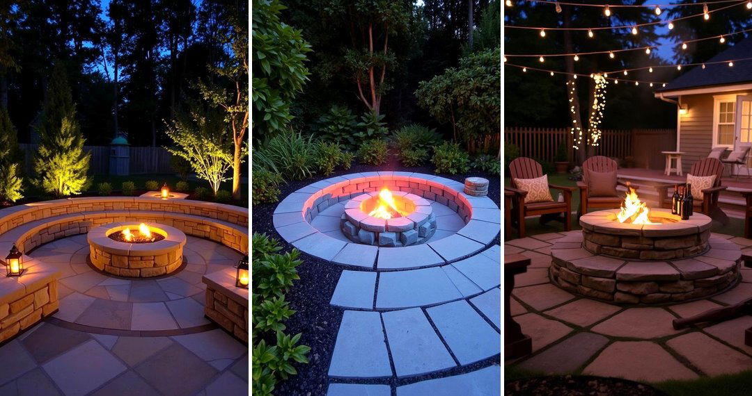 24 Flagstone Fire Pit Ideas
