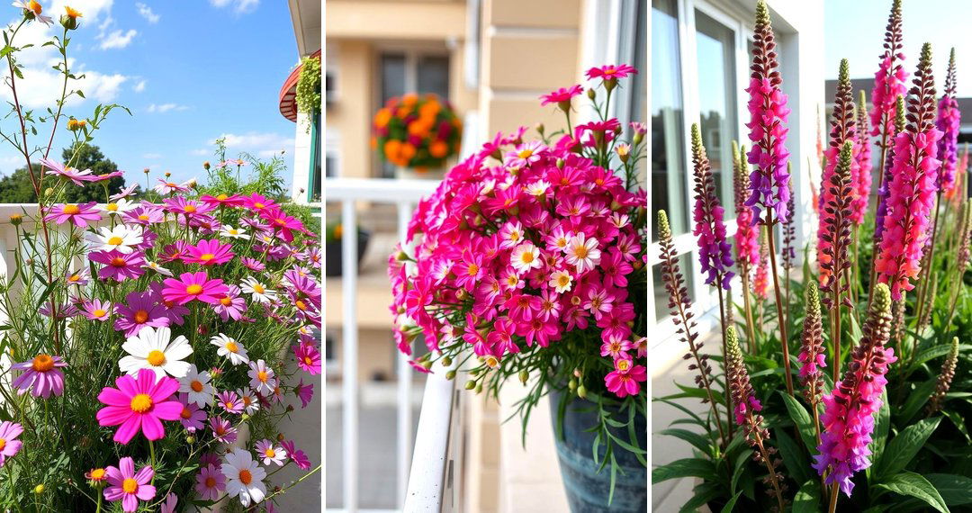 24 Flowering Plants for Balcony