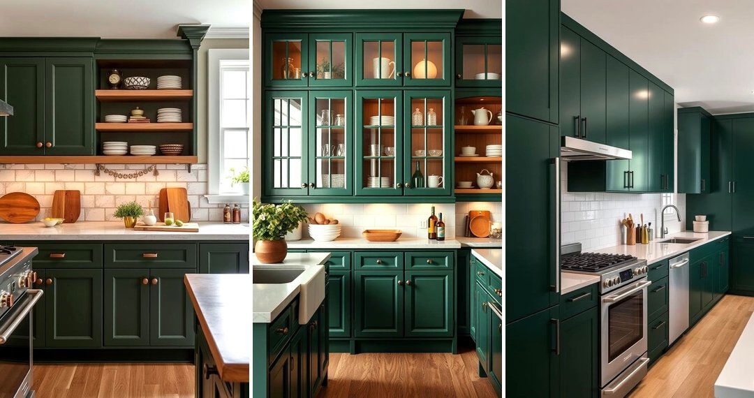 24 Forest Green Kitchen Ideas