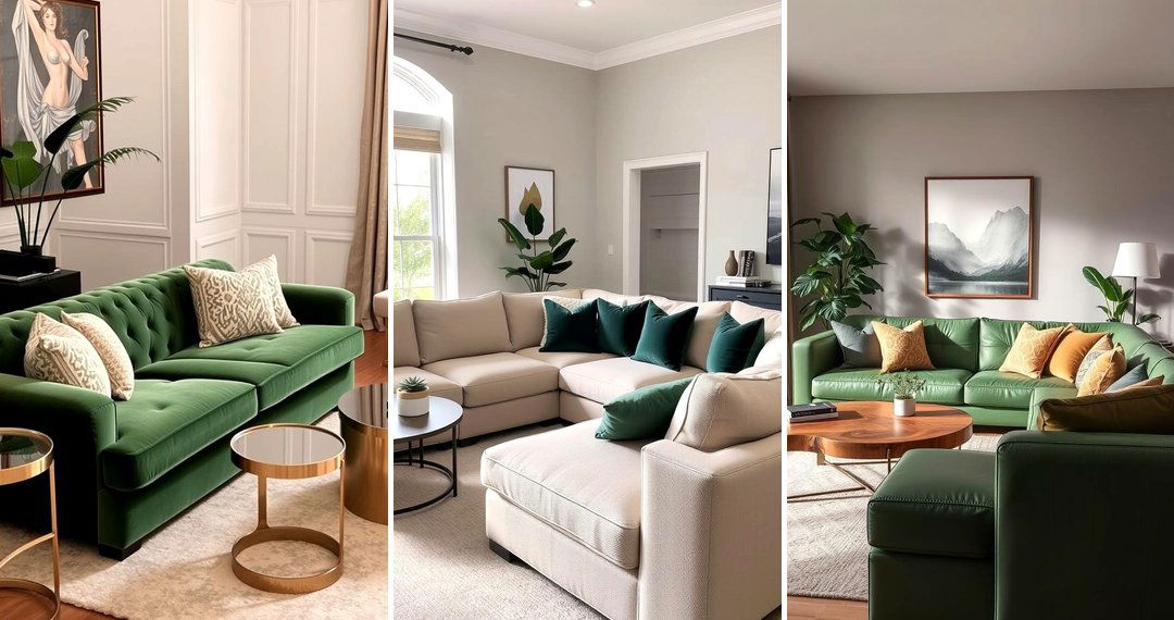 24 Forest Green Living Room Ideas