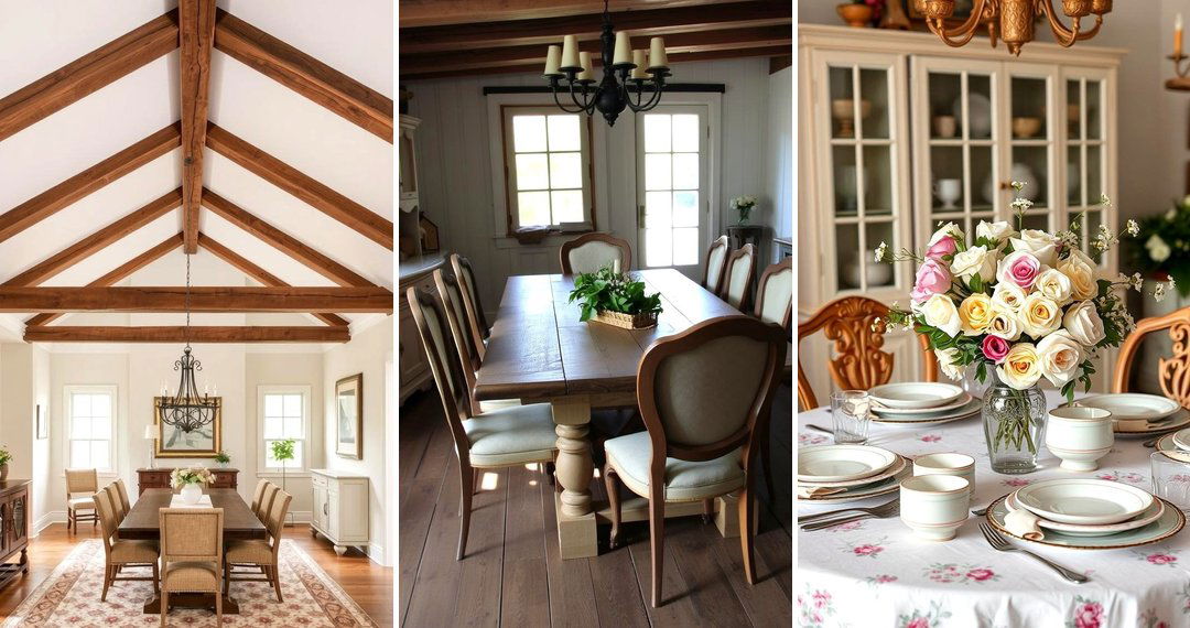 24 French Country Dining Room Ideas for Rustic Gatherings