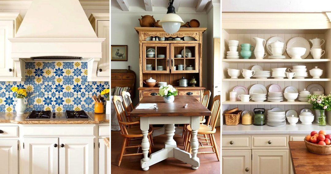 24 French Country Kitchen Ideas