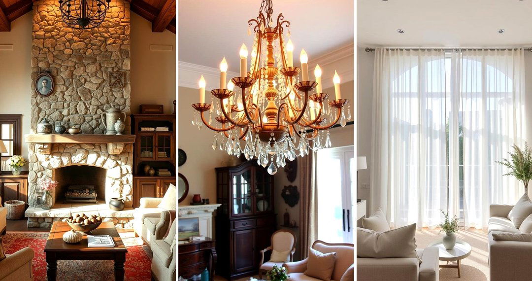 24 French Country Living Room Ideas
