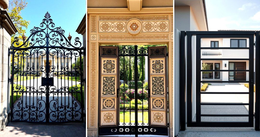 24 Front Door Gate Ideas for Secure & Stylish Entrances