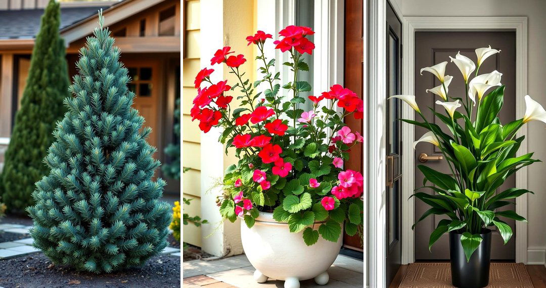 24 Best Front Door Plants for Curb Appeal and Greenery
