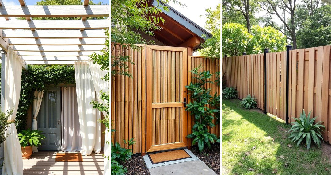 24 Front Door Privacy Ideas