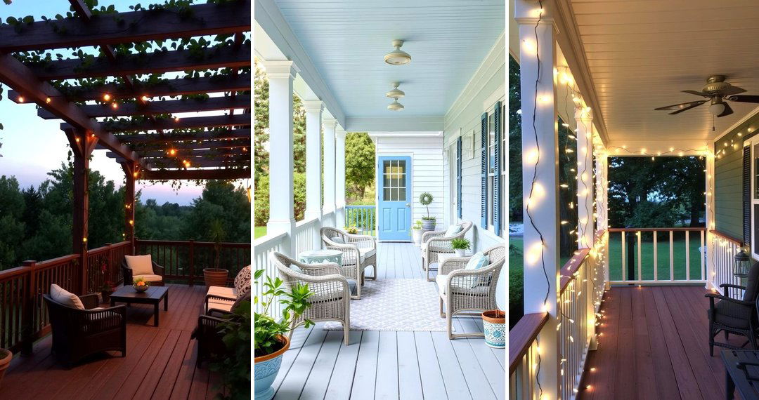 24 Front Porch Deck Ideas