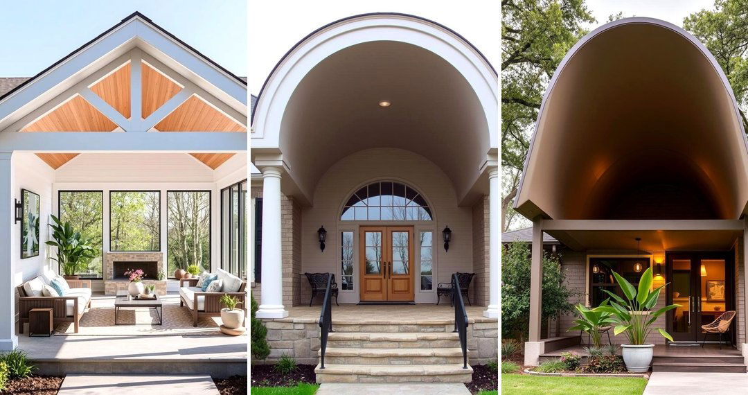 24 Front Porch Roof Ideas