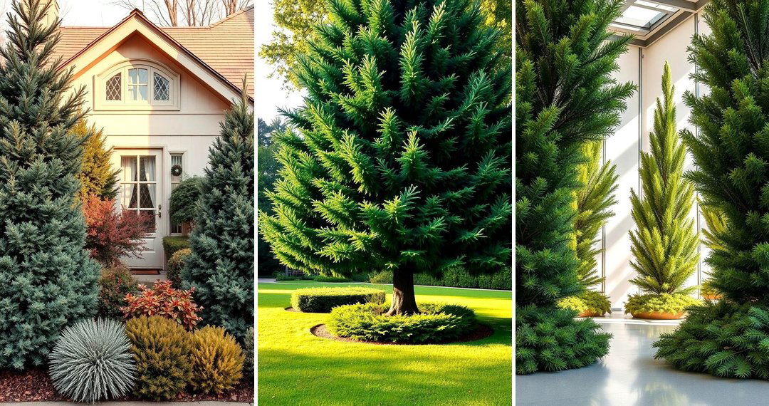 24 Front Yard Evergreen Landscaping Ideas