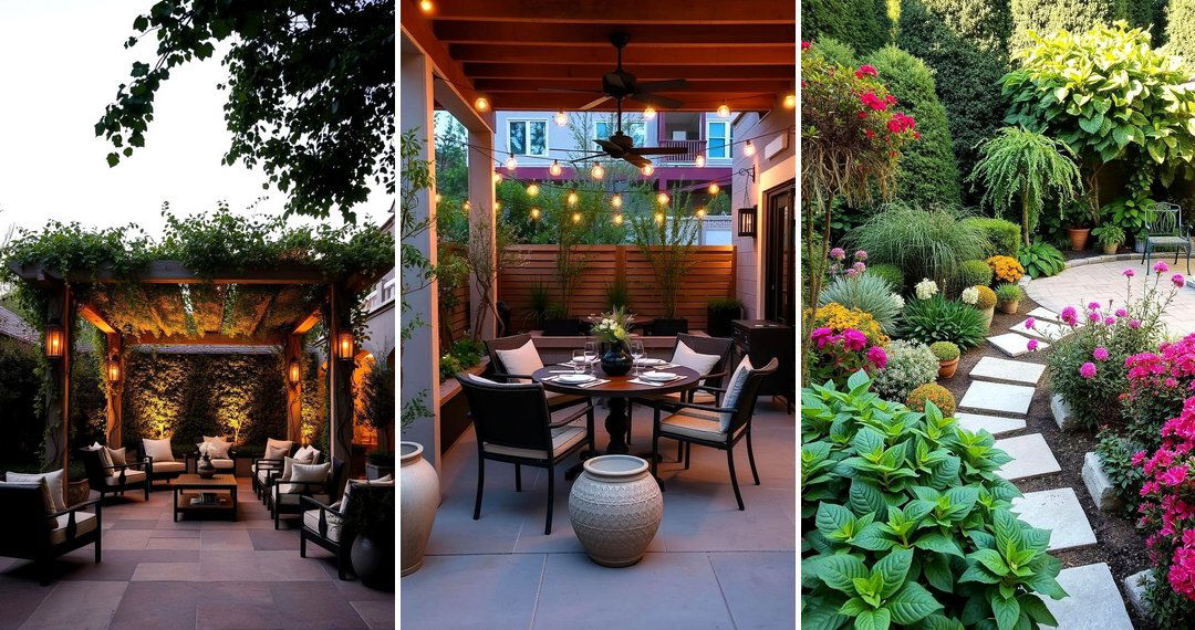 24 Front Yard Patio Ideas