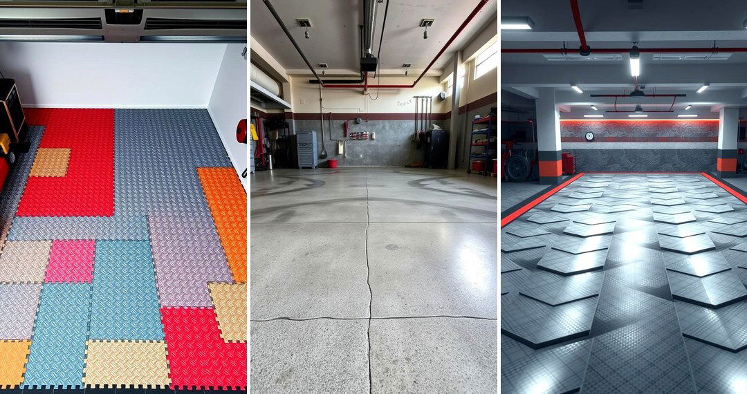 24 Garage Flooring Ideas