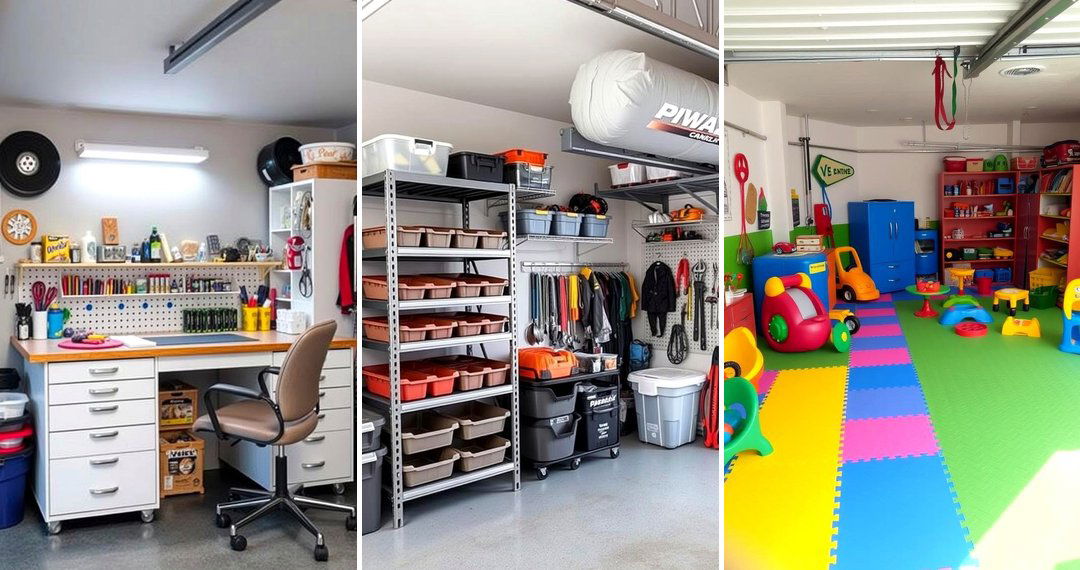 24 Garage Makeover Ideas: From Cluttered to Functional