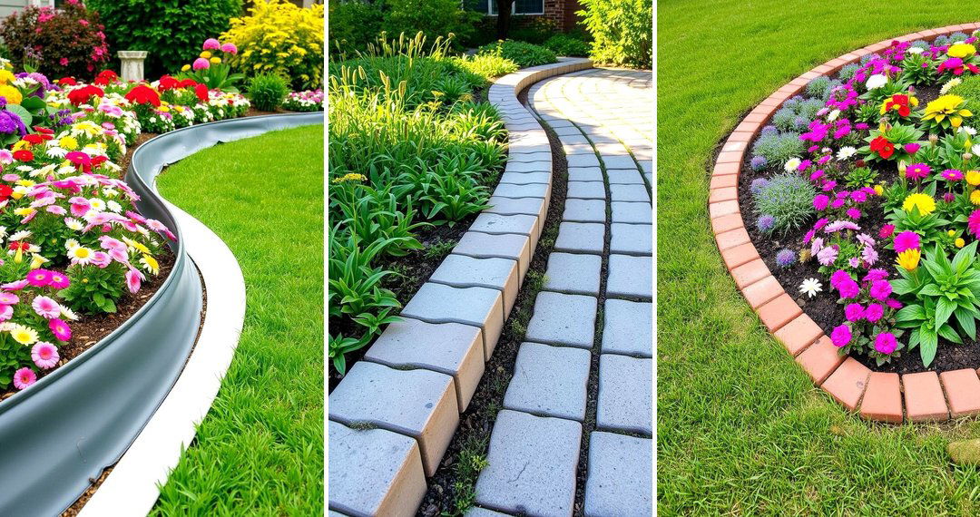 24 Garden Edging Ideas to Define Your Outdoor Landscaping