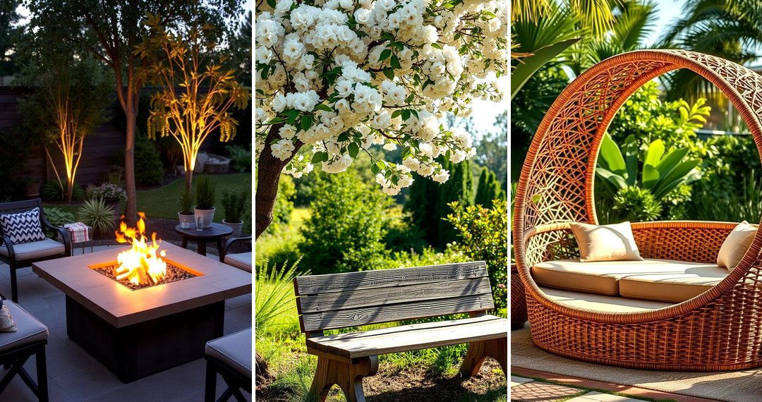 24 Garden Furniture Ideas