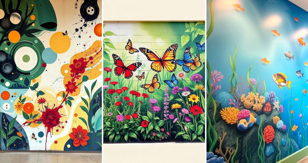 24 Garden Mural Ideas