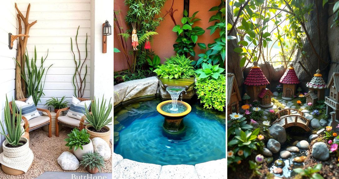24 Garden Nook Ideas